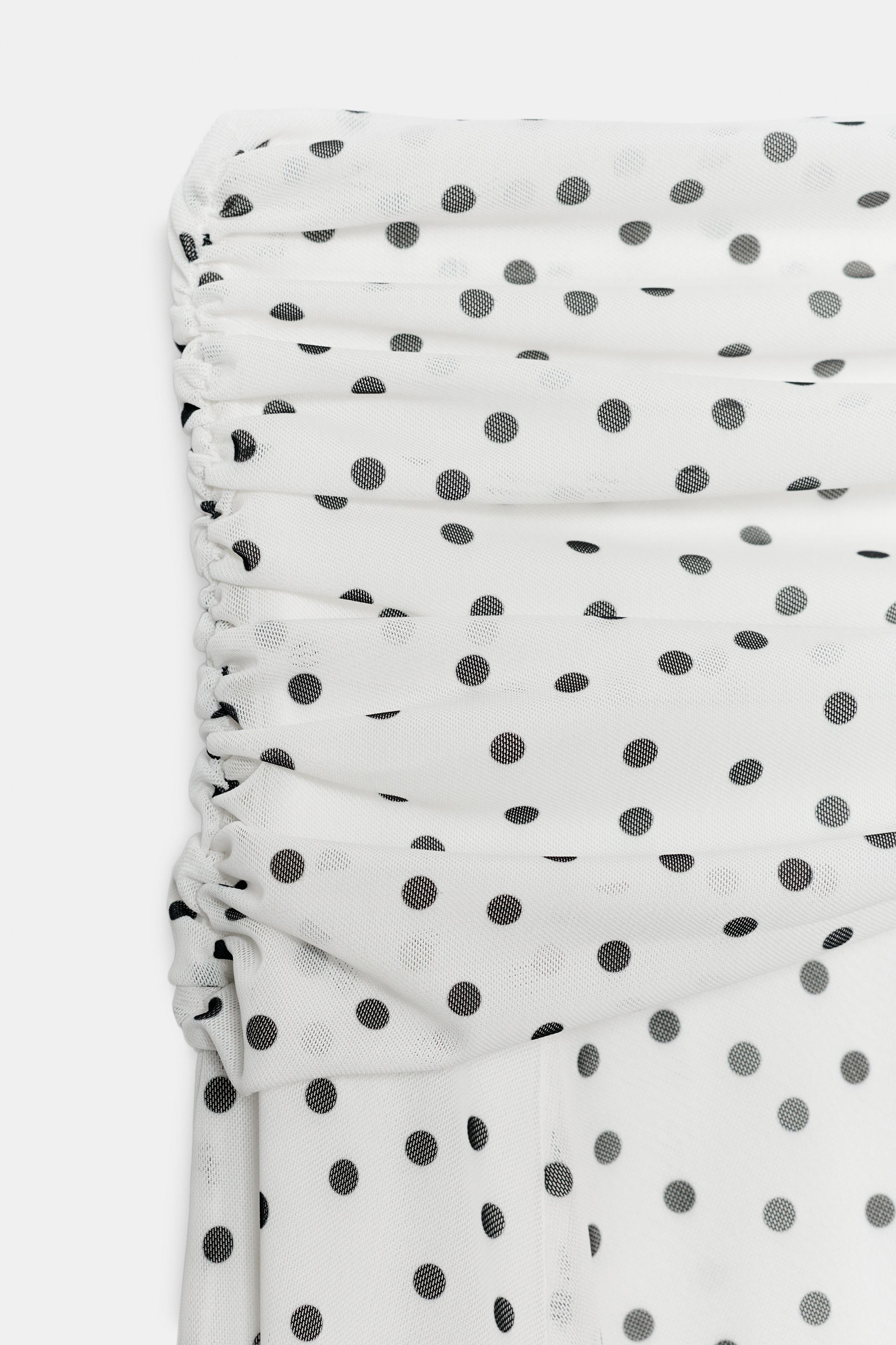 JUPE LONGUE À POIS